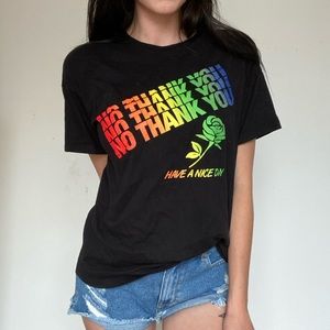 No Thank You Graphic Tee